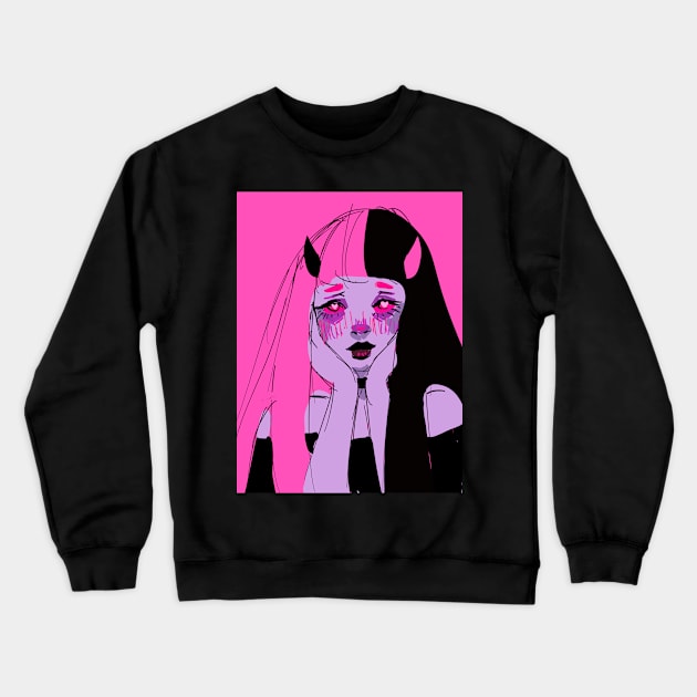 lovestruck Crewneck Sweatshirt by essiethestrange